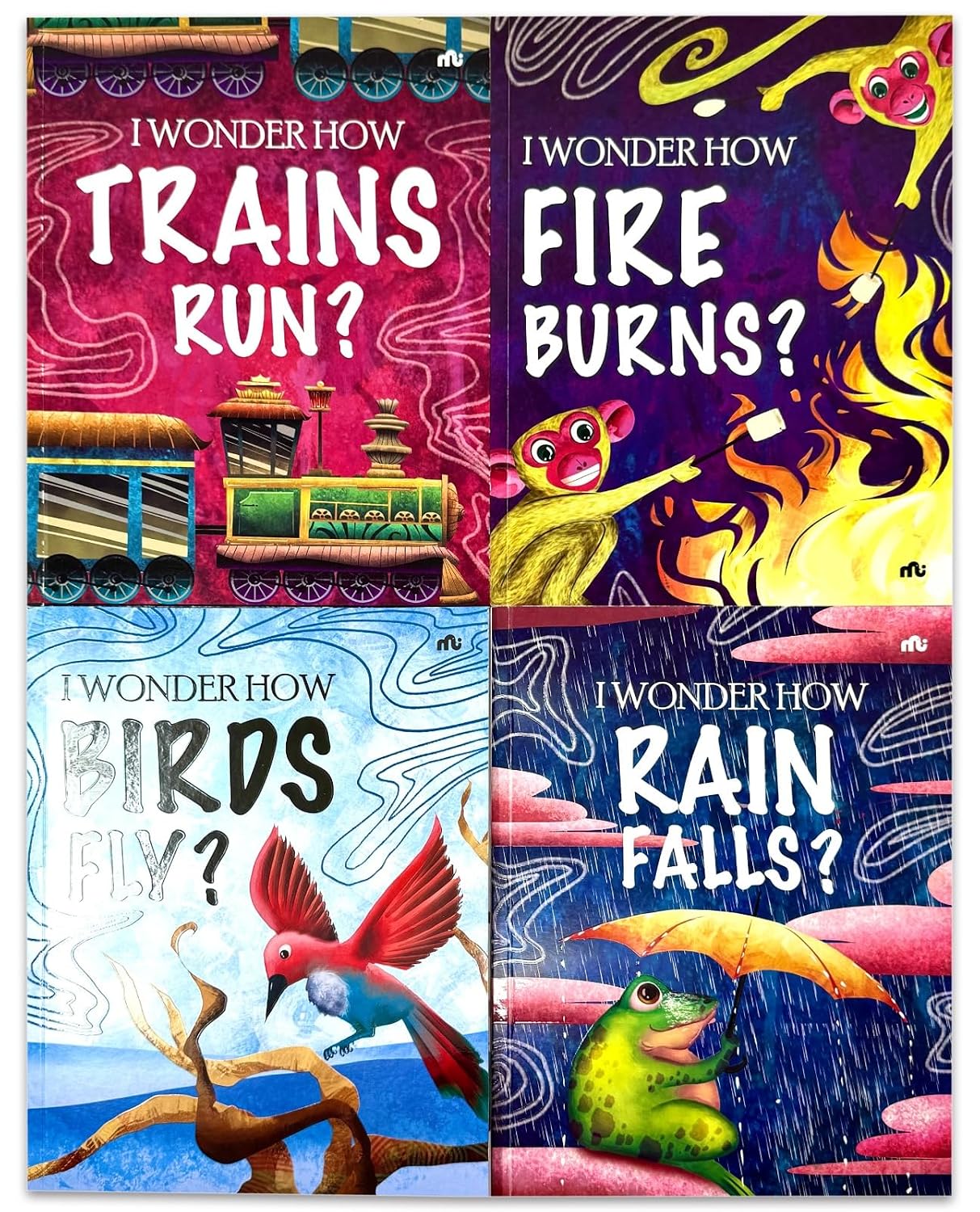I Wonder How Trains Run? by Moonstone - paperback childrens science book, ages 5-7