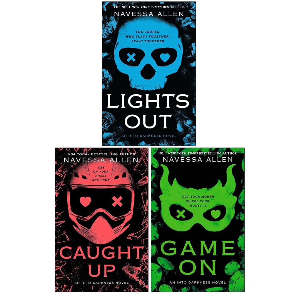 Lights Out by Navessa Allen - Into Darkness series book 1 - UK paperback cover