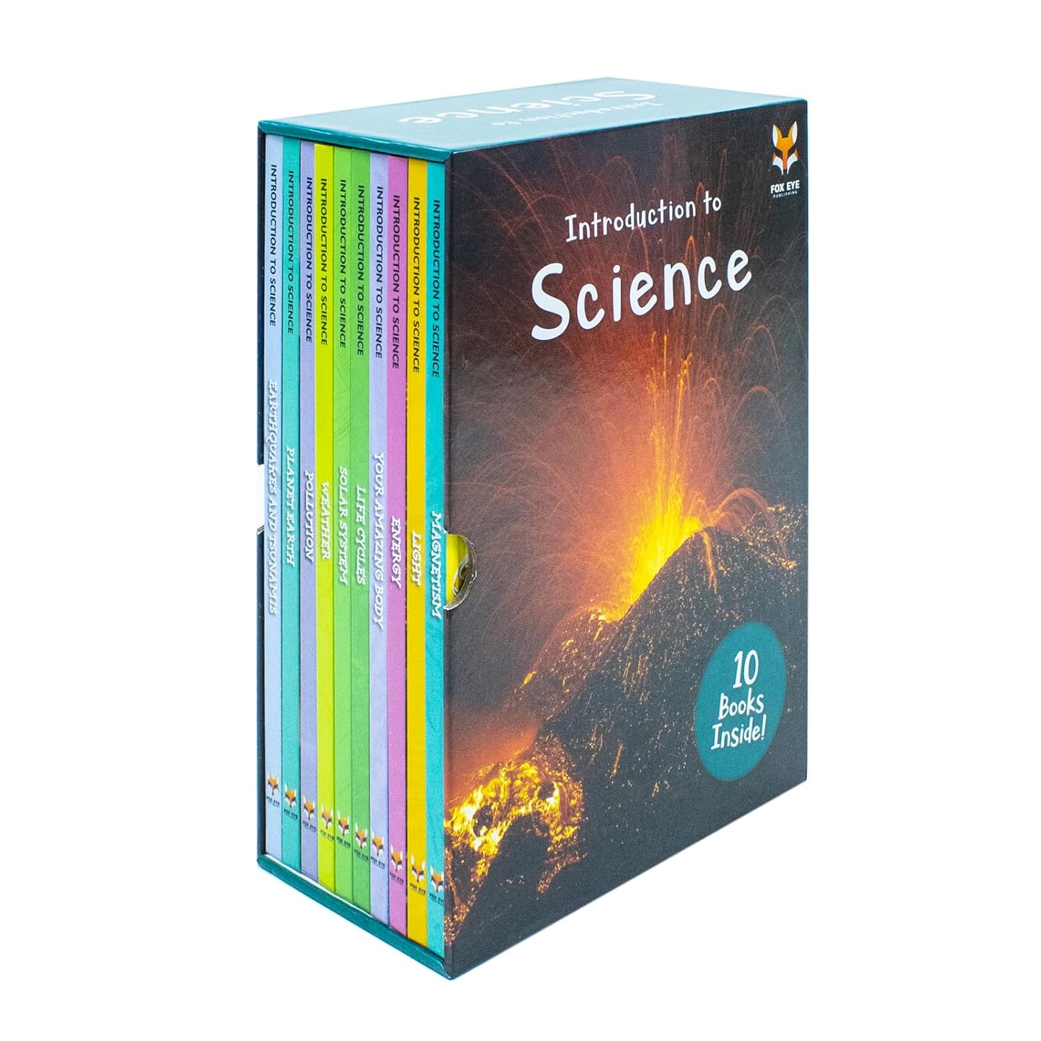 Introduction to Science for Beginners 10 Books Collection Set by Jasmine Brooke - Non Fiction Hardback covers