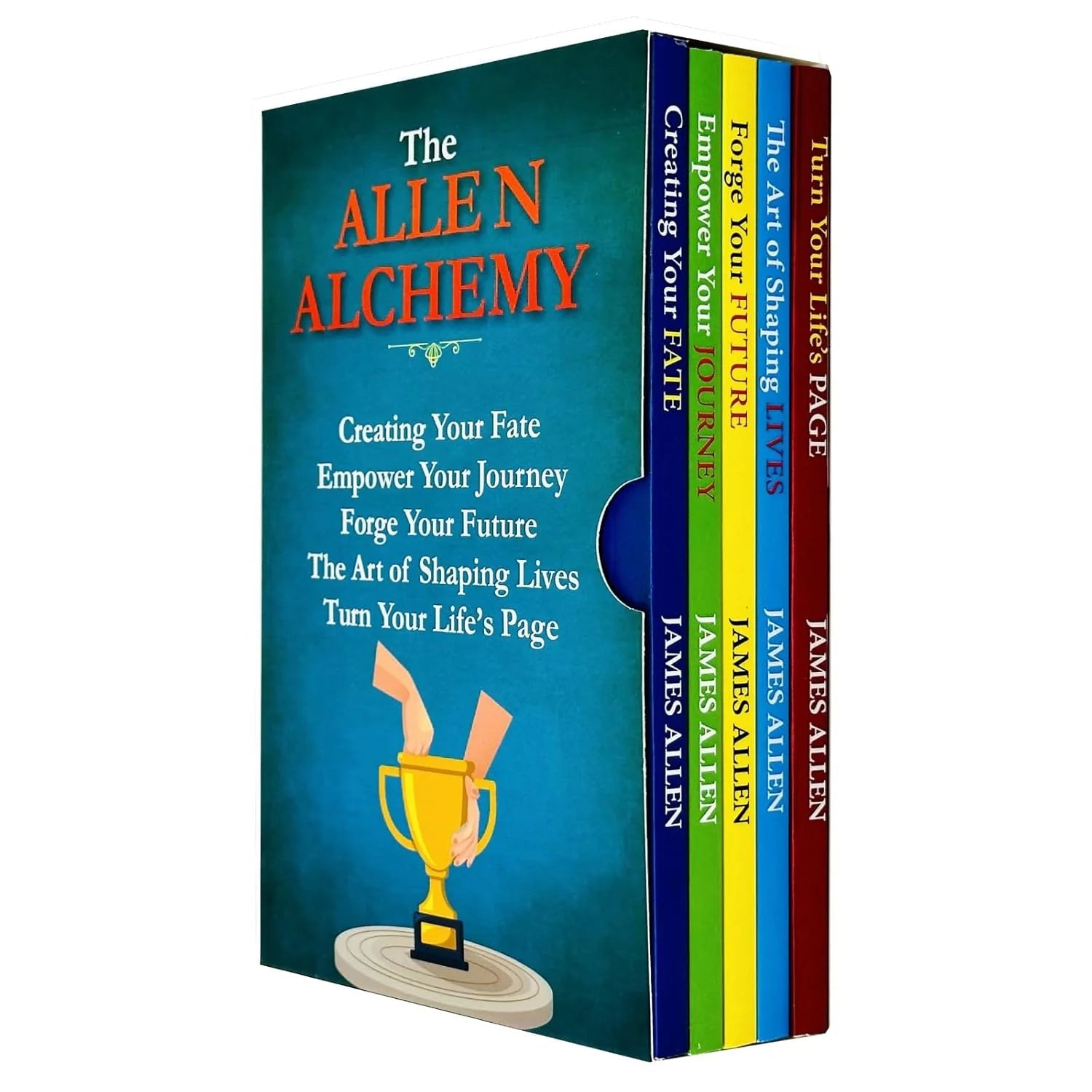 James Allen Collection 5 Books Set - Turn Your Life's Page and more - Paperback front cover