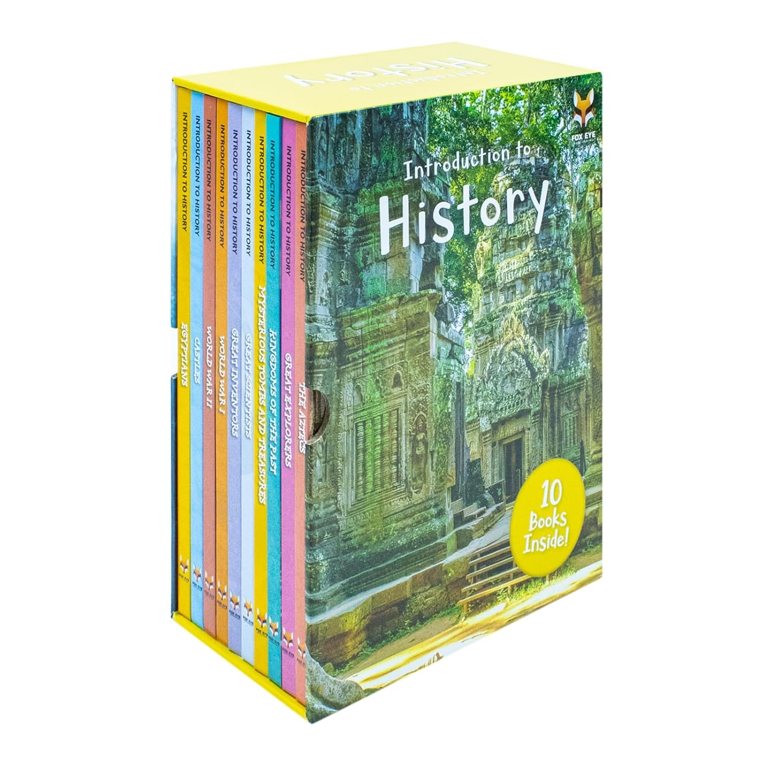 Jasmine Brooke History for Beginners 10 Books Collection Set - Non Fiction Hardback covers