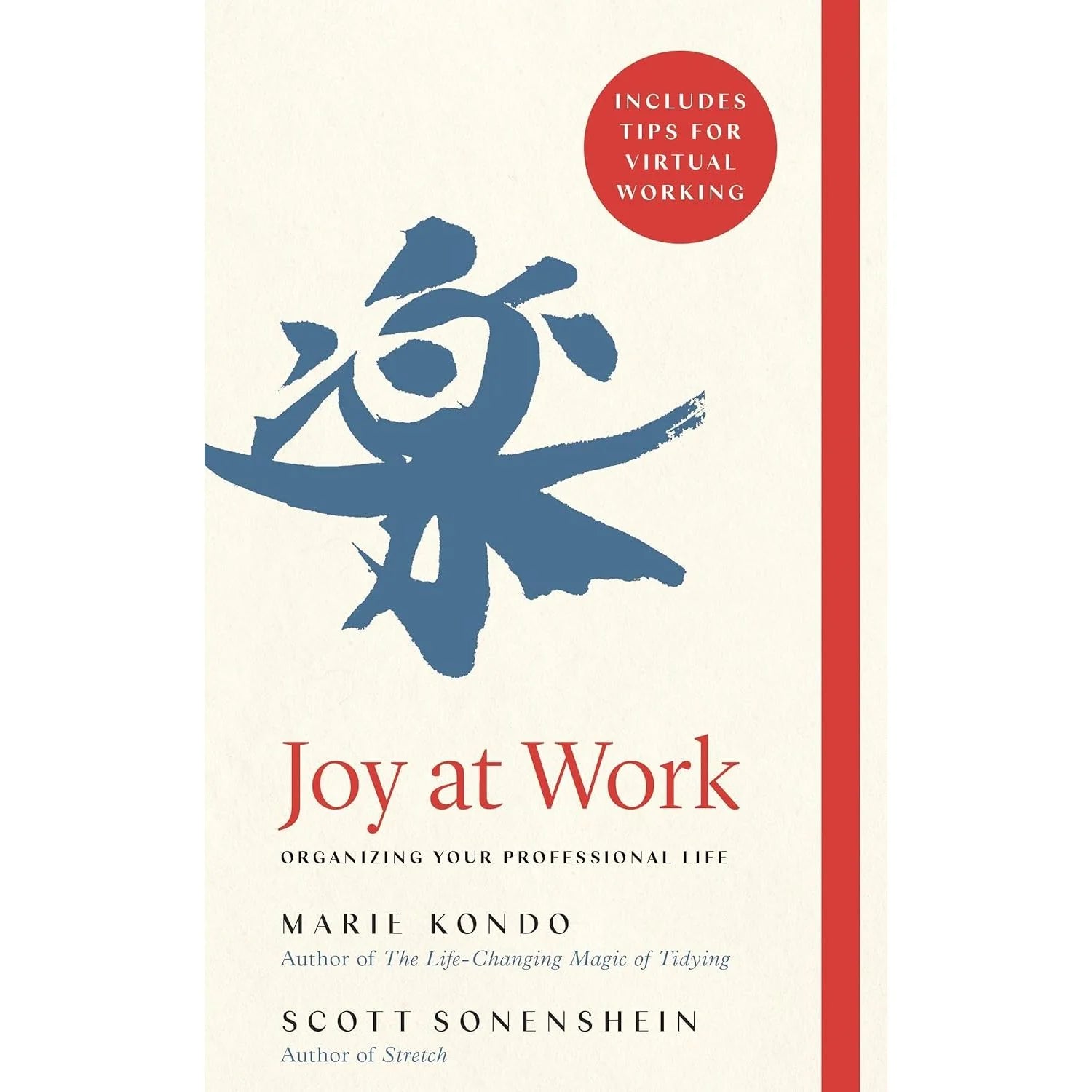 Joy at Work by Marie Kondo and Scott Sonenshein - Non Fiction Paperback front cover