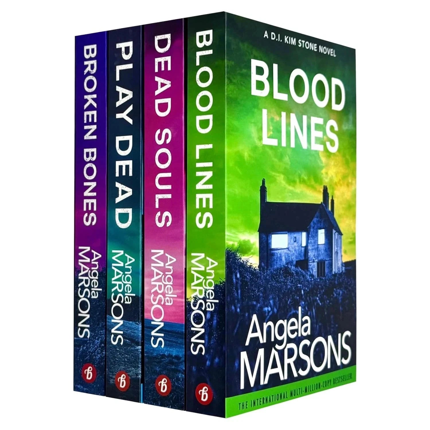 Detective Kim Stone Crime Thriller Series by Angela Marsons 4 Books Collection Set - Fiction - Paperback