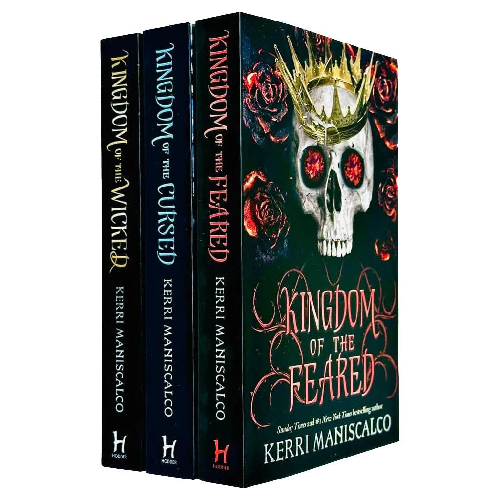 Kingdom of the Wicked Series 3 Books Collection Set by Kerri Maniscalco - paperback trilogy for ages 16+