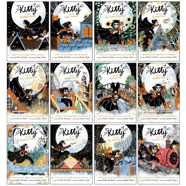 Kitty Series by Paula Harrison 12 Books Collection Set paperback cover, Ages 5-8
