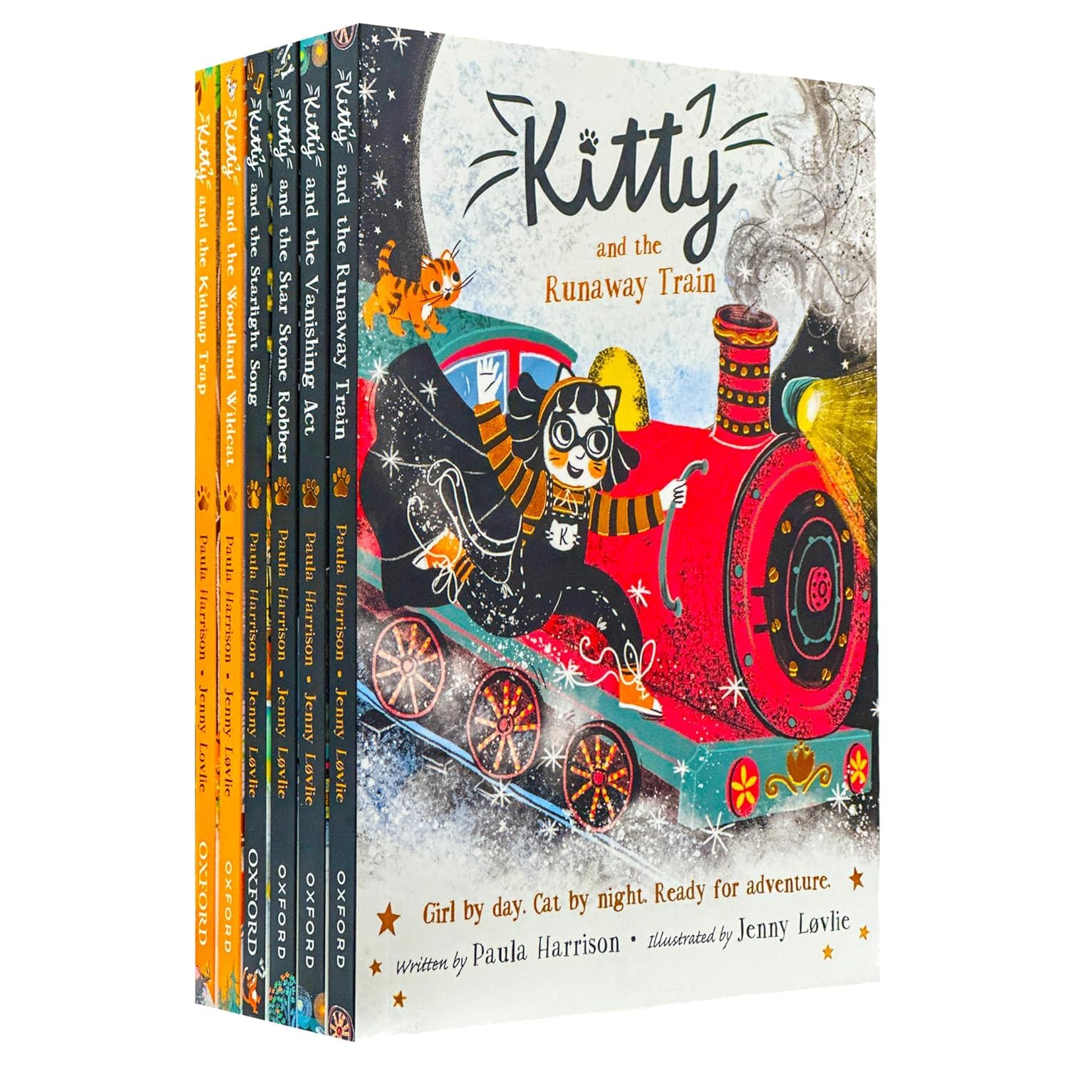 Kitty Series by Paula Harrison Books 7-12 - 6 Books Collection Set - Ages 5-7 - Paperback - front cover