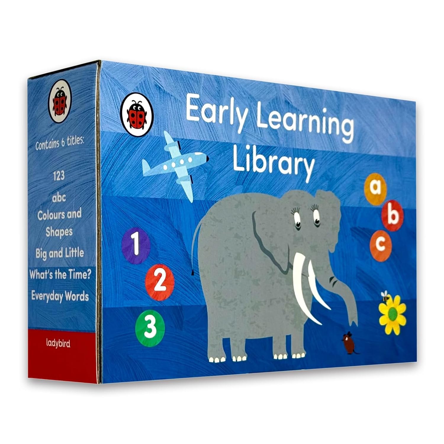 Ladybird Early Learning Library 6 Books Hardback Tuck-Box Set for Ages 3-5