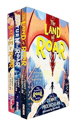 Land of Roar Series 3 Books Collection Set by Jenny McLachlan - Paperback - Ages 8-12