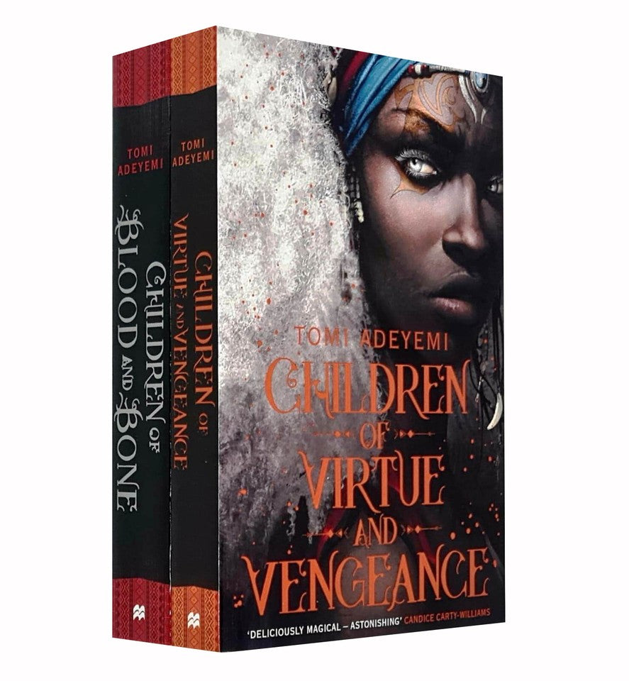 Legacy of Orisha 2 Books Collection Box Set by Tomi Adeyemi - Children of Blood and Bone and Children of Virtue and Vengeance - YA Fantasy Paperback
