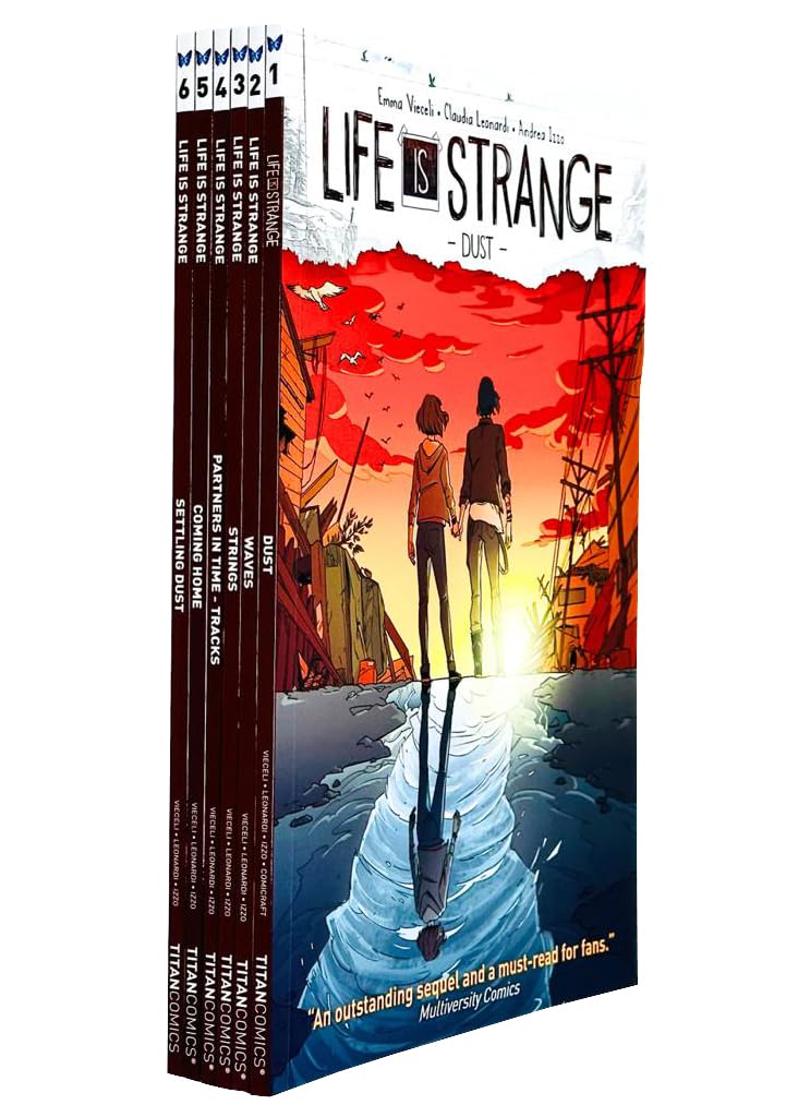 Life Is Strange Volumes 1-6 Books Collection Set by Emma Vieceli - Paperback Young Adult graphic novel set