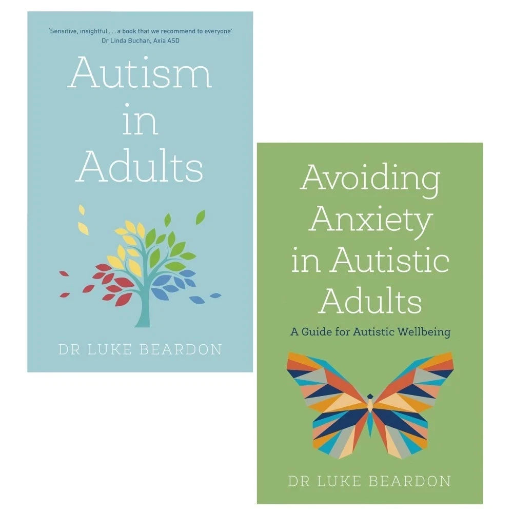 Luke Beardon 2 Books Collection Set - Avoiding Anxiety in Autistic Adults and Autism in Adults - Non Fiction Paperback