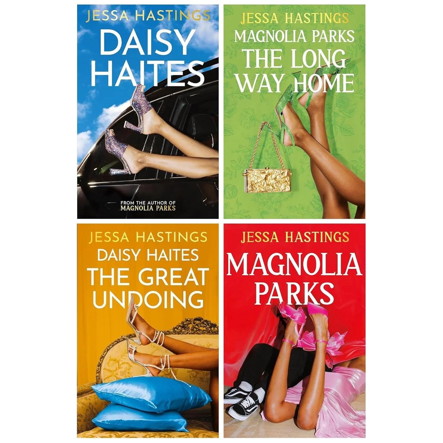 Magnolia Parks Universe Series 4 Books Collection Set by Jessa Hastings - Magnolia Parks, Daisy Haites, The Long Way Home, The Great Undoing - Paperback