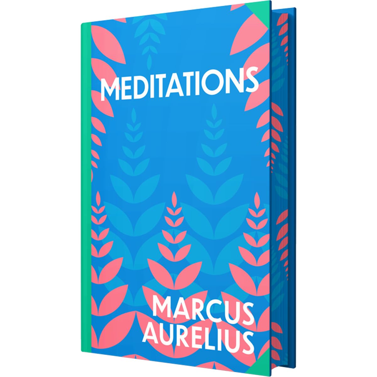 Meditations by Marcus Aurelius - Wilco Classics sprayed edge premium hardback edition front cover
