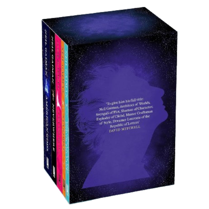 The Neil Gaiman Collection 5 books paperback boxset - Neverwhere, Stardust, American Gods, Anansi Boys, The Ocean at the End of the Lane