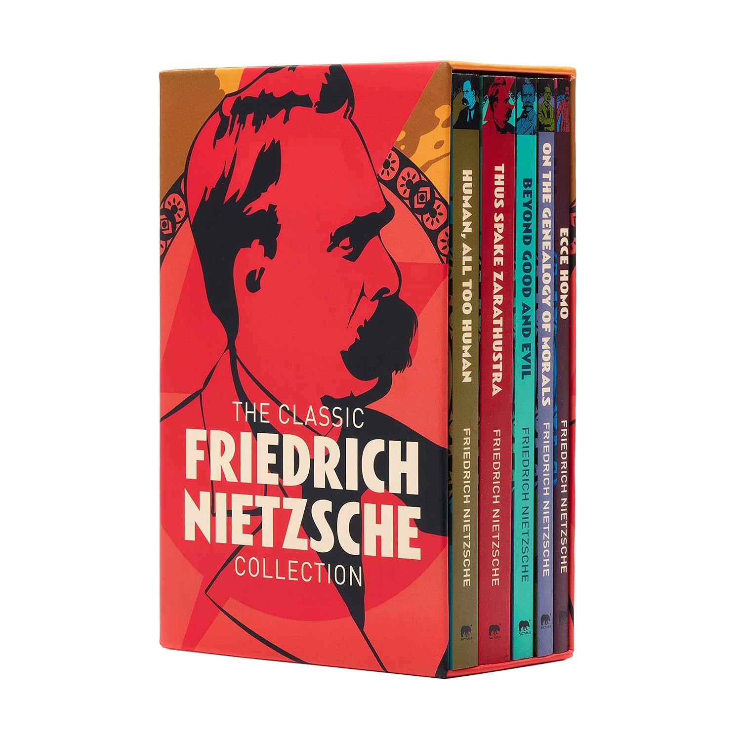 The Classic Friedrich Nietzsche Collection 5-book paperback box set - front cover