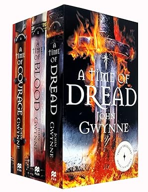 Of Blood and Bone trilogy by John Gwynne - 3 book paperback collection set cover