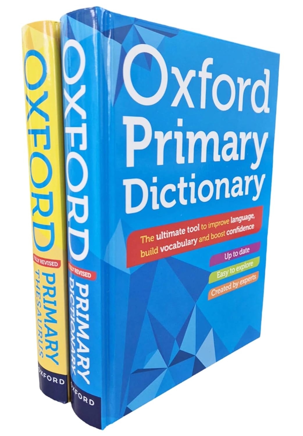 Oxford Primary Dictionary and Oxford Primary Thesaurus 2 Books Collection Set - Hardback - Ages 8+