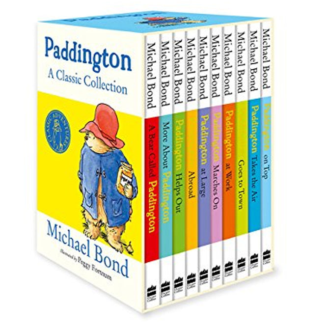 Paddington Classic Collection by Michael Bond - 10 Books Paperback Set - Ages 7-9