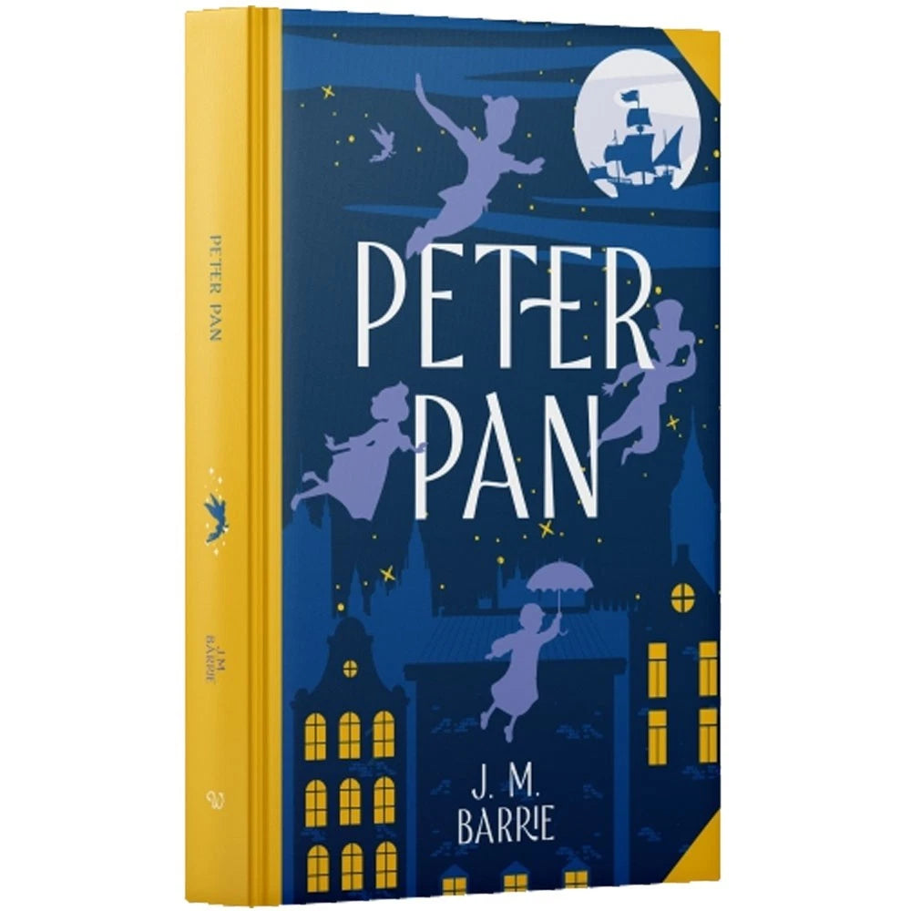 Peter Pan by J. M. Barrie sprayed edge hardback classic edition front cover