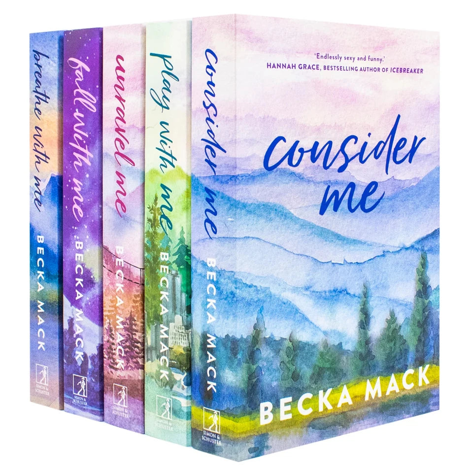 Playing For Keeps 5 Books Collection Set by Becka Mack - paperback hockey romance boxset cover