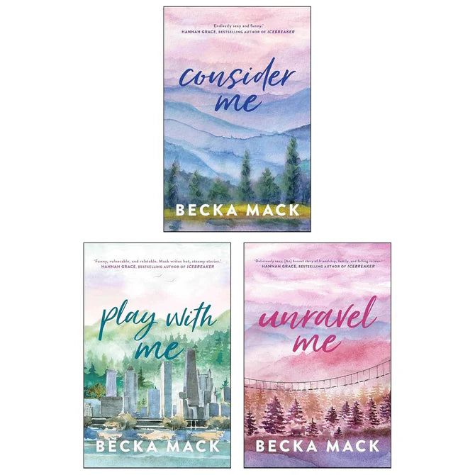 Playing For Keeps Series by Becka Mack - 3 Books Collection Set (Consider Me, Play with Me, Unravel Me) - Paperback