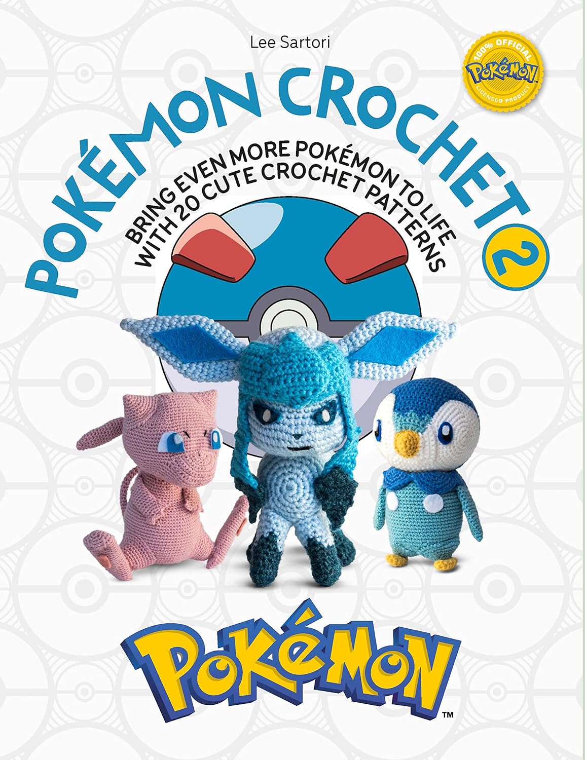 Pokémon Crochet Vol 2 by Lee Sartori - paperback amigurumi crochet pattern book front cover