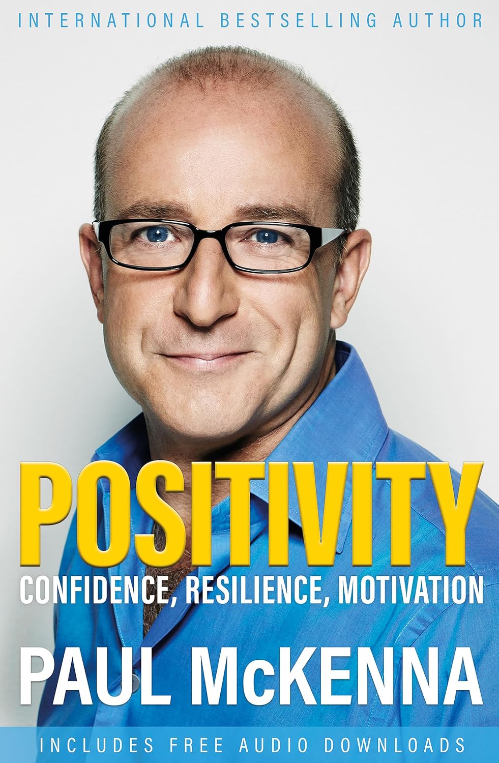 Positivity: Confidence, Resilience, Motivation by Paul McKenna - paperback self-help book cover