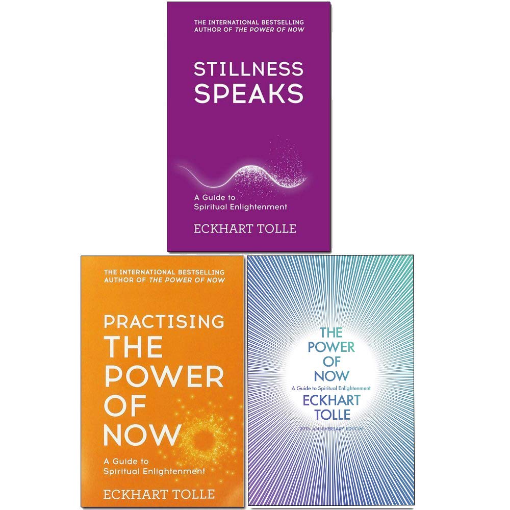 The Power of Now 3 Books Collection Set by Eckhart Tolle - Paperback - includes Stillness Speaks and Practising the Power of Now