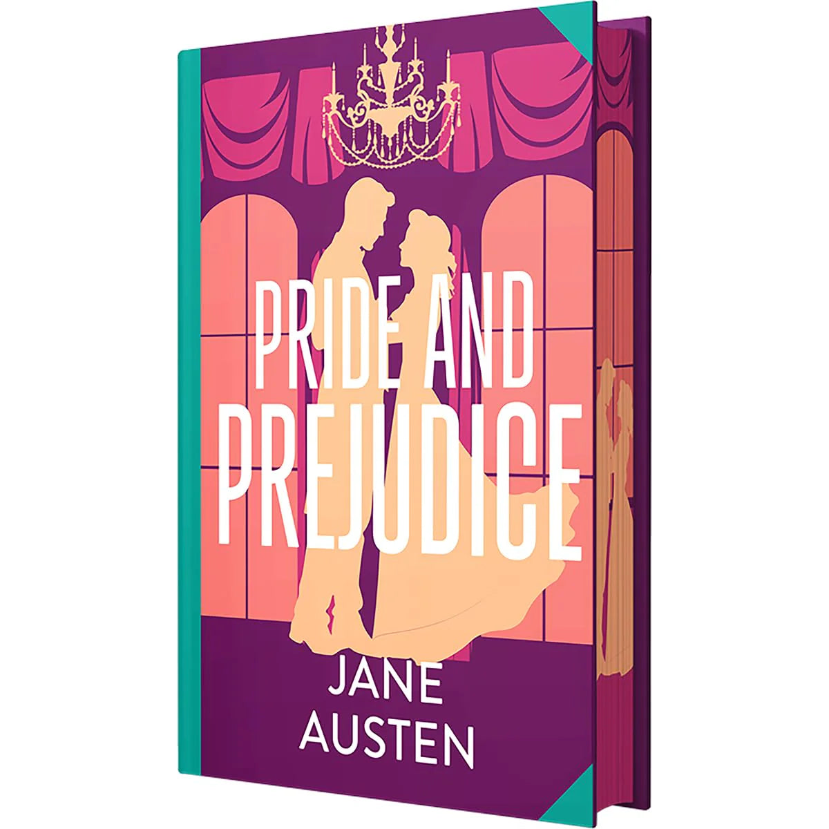 Pride and Prejudice by Jane Austen - Deluxe Sprayed Edge Hardback Edition - front cover