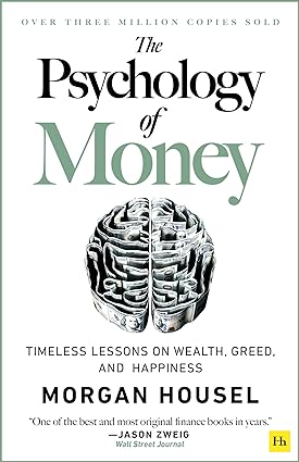 The Psychology of Money by Morgan Housel - Paperback front cover - personal finance book