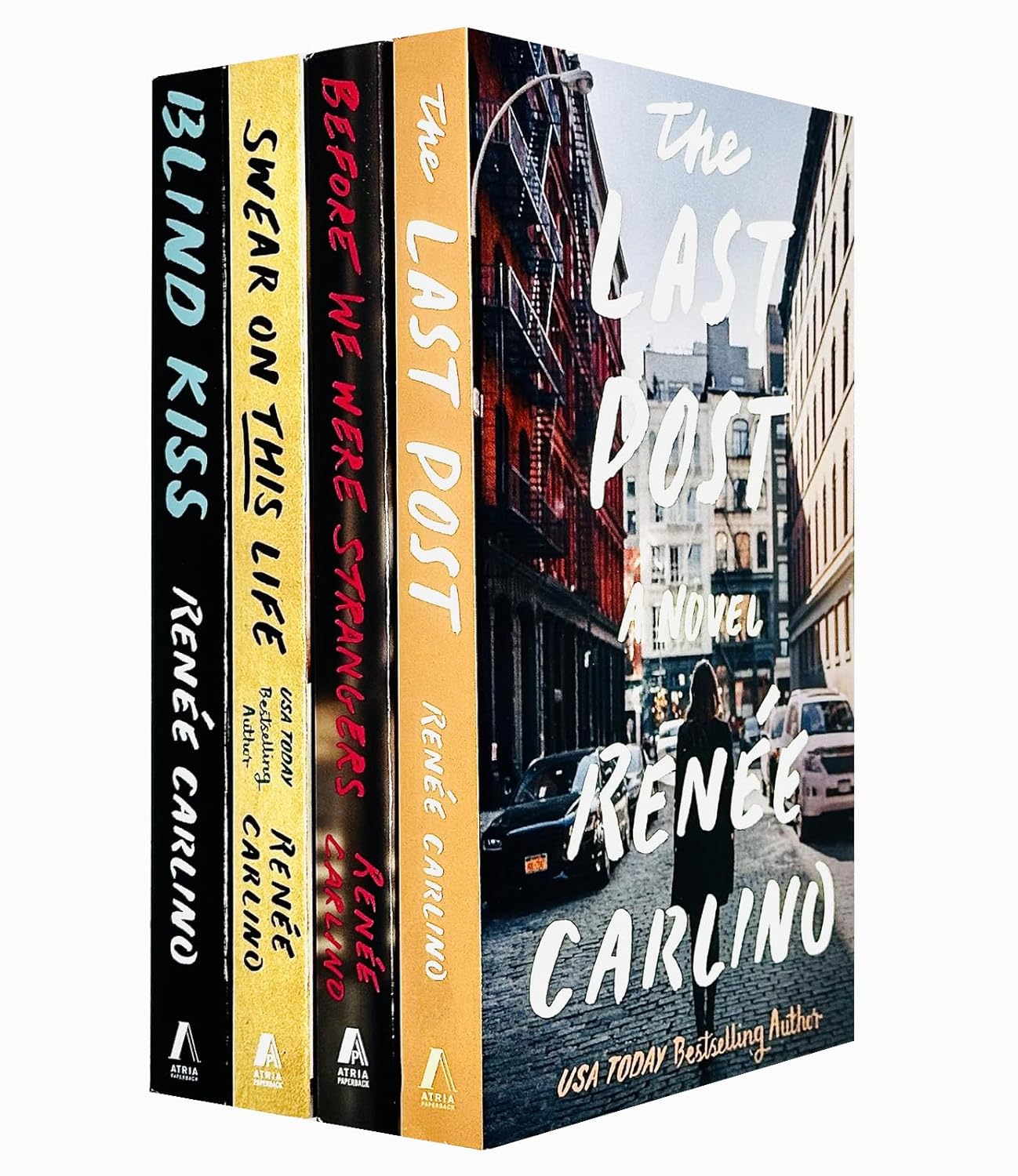 Renée Carlino 4 Books Collection Set - The Last Post, Swear on This Life, Before We Were Strangers, Blind Kiss - Paperback