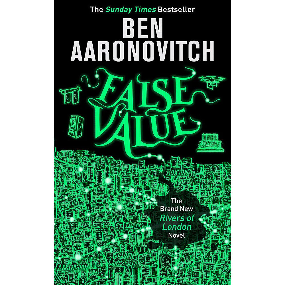 Rivers of London: False Value Book 8 by Ben Aaronovitch - New Hardback edition cover