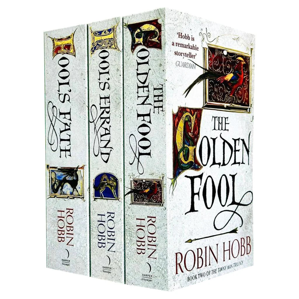 Robin Hobb Tawny Man Trilogy 3 Books Collection Set - Fool's Errand, The Golden Fool, Fool's Fate - Paperback Epic Fantasy
