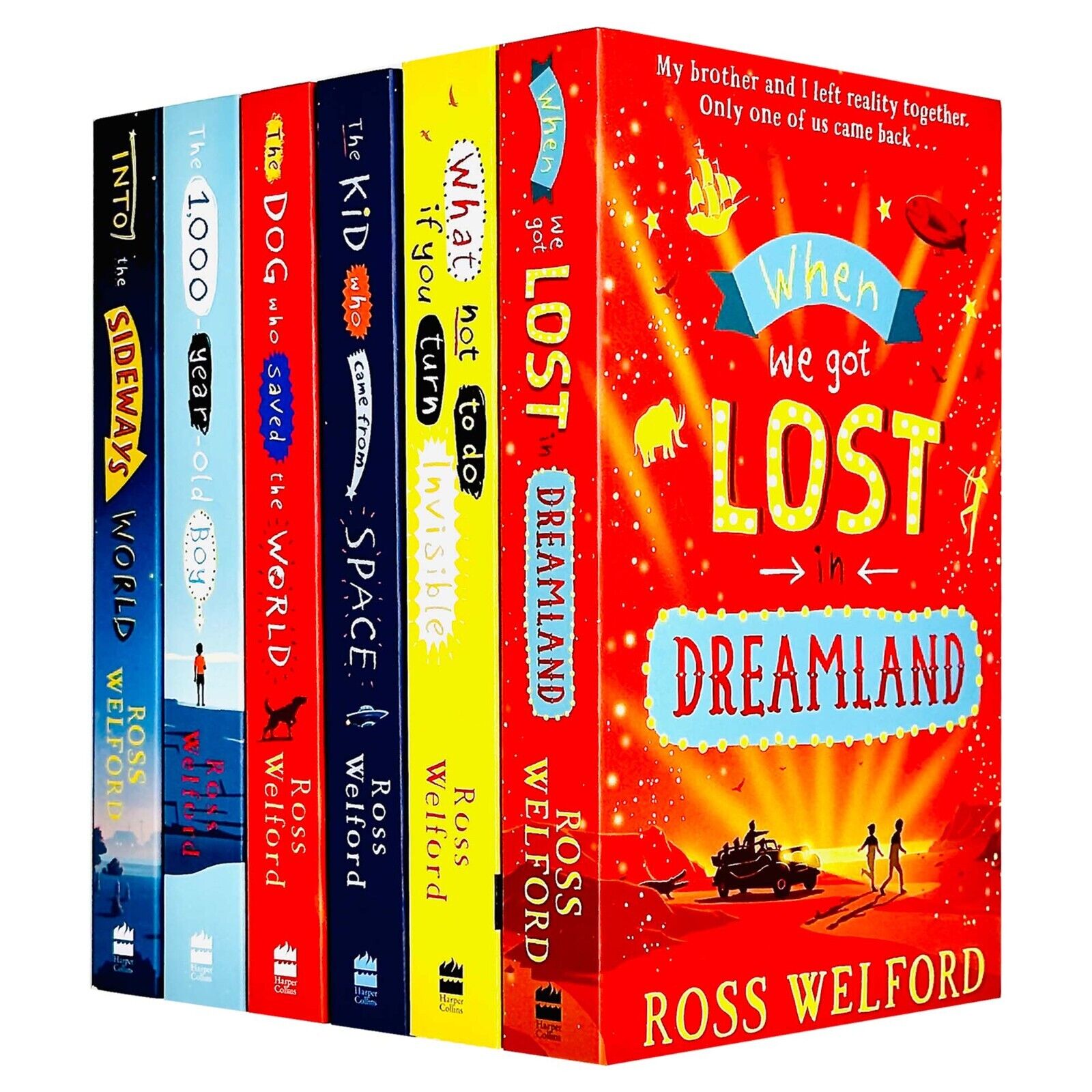 Ross Welford 6 Books Collection Set paperback - The Dog Who Saved the World and more, ages 9-12
