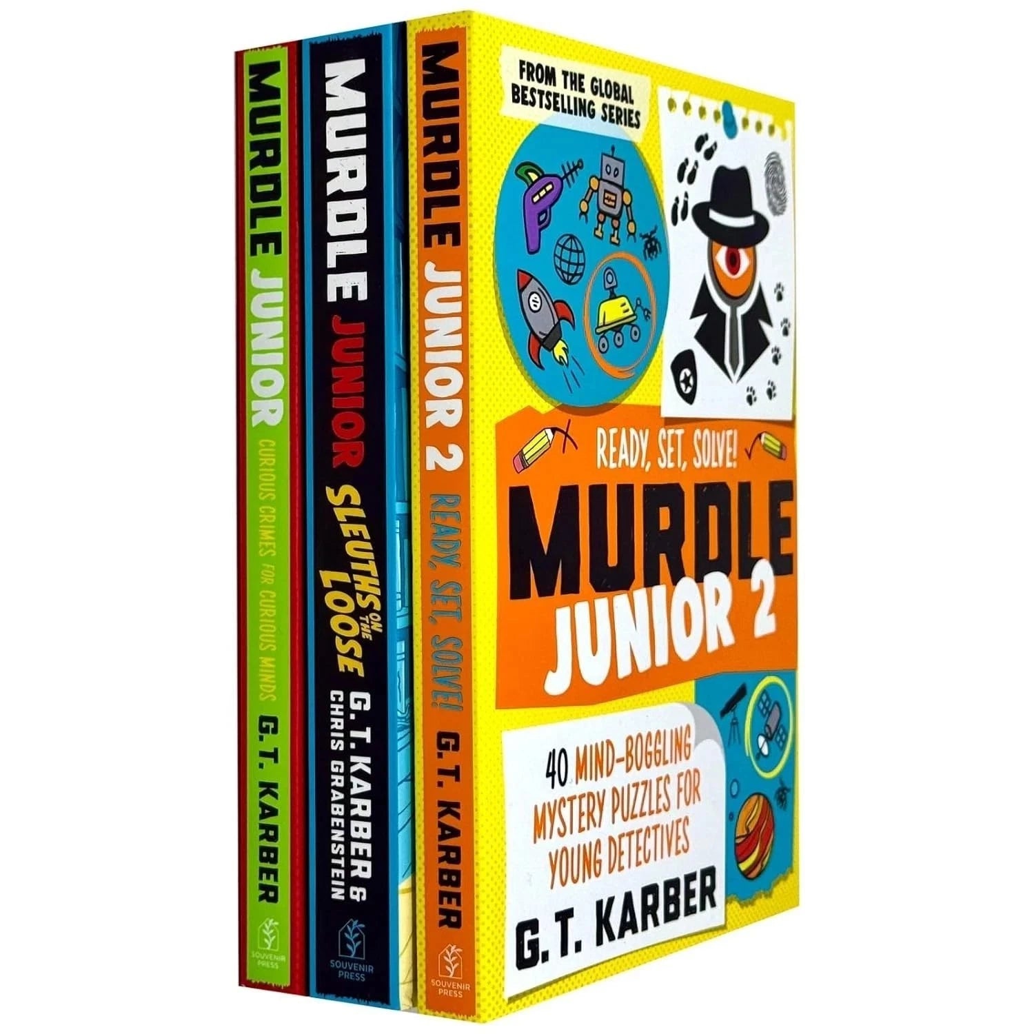 Murdle Junior Series 3 Books Collection Set by G. T. Karber - Lets Buy Books