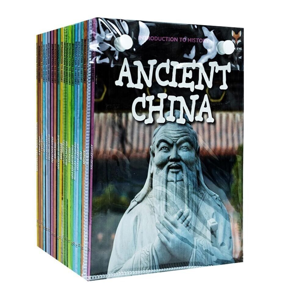 Children Introduction to History for Beginners(Series 1 & 2) 20 Books Collection Set - Lets Buy Books