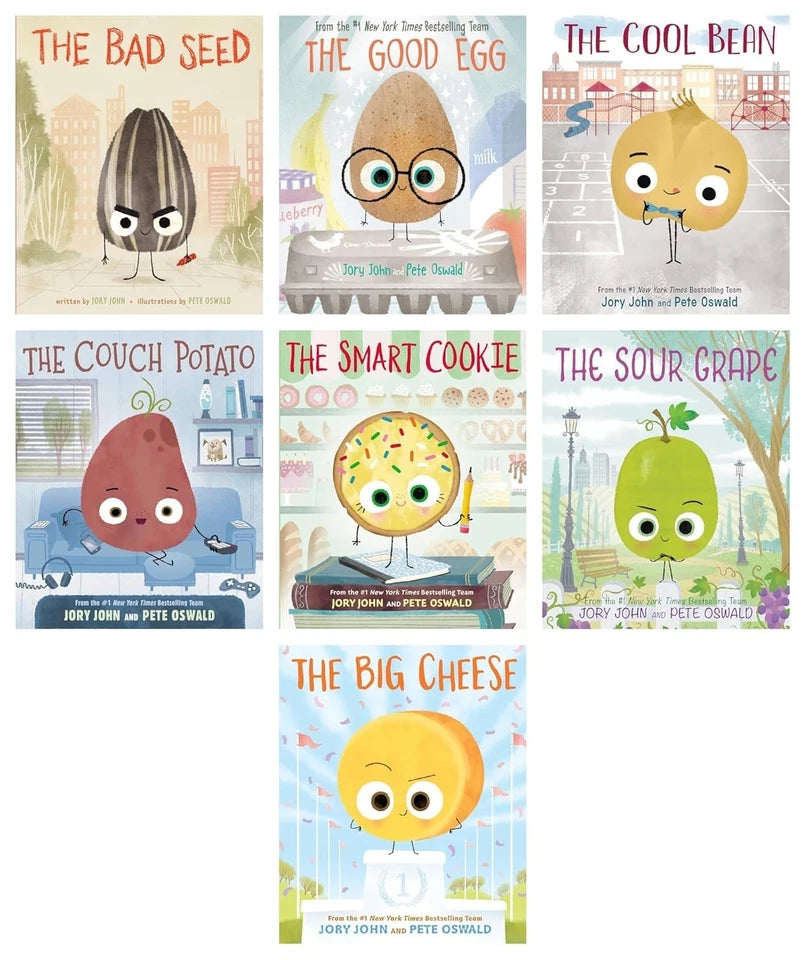 The Food Group Series by Jory John 7 Books Collection Set - Ages 3–7 - Paperback - Lets Buy Books
