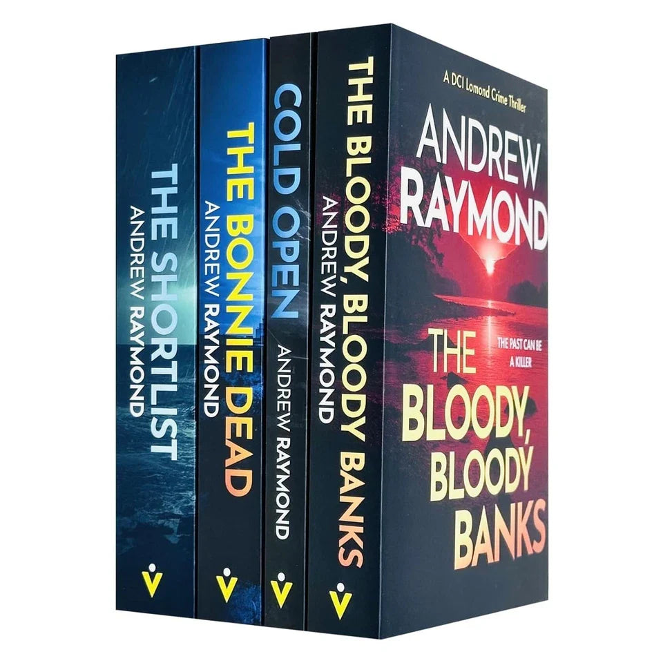 DCI Lomond Crime Thrillers Series 4 Books Set by Andrew Raymond by Andrew Raymond