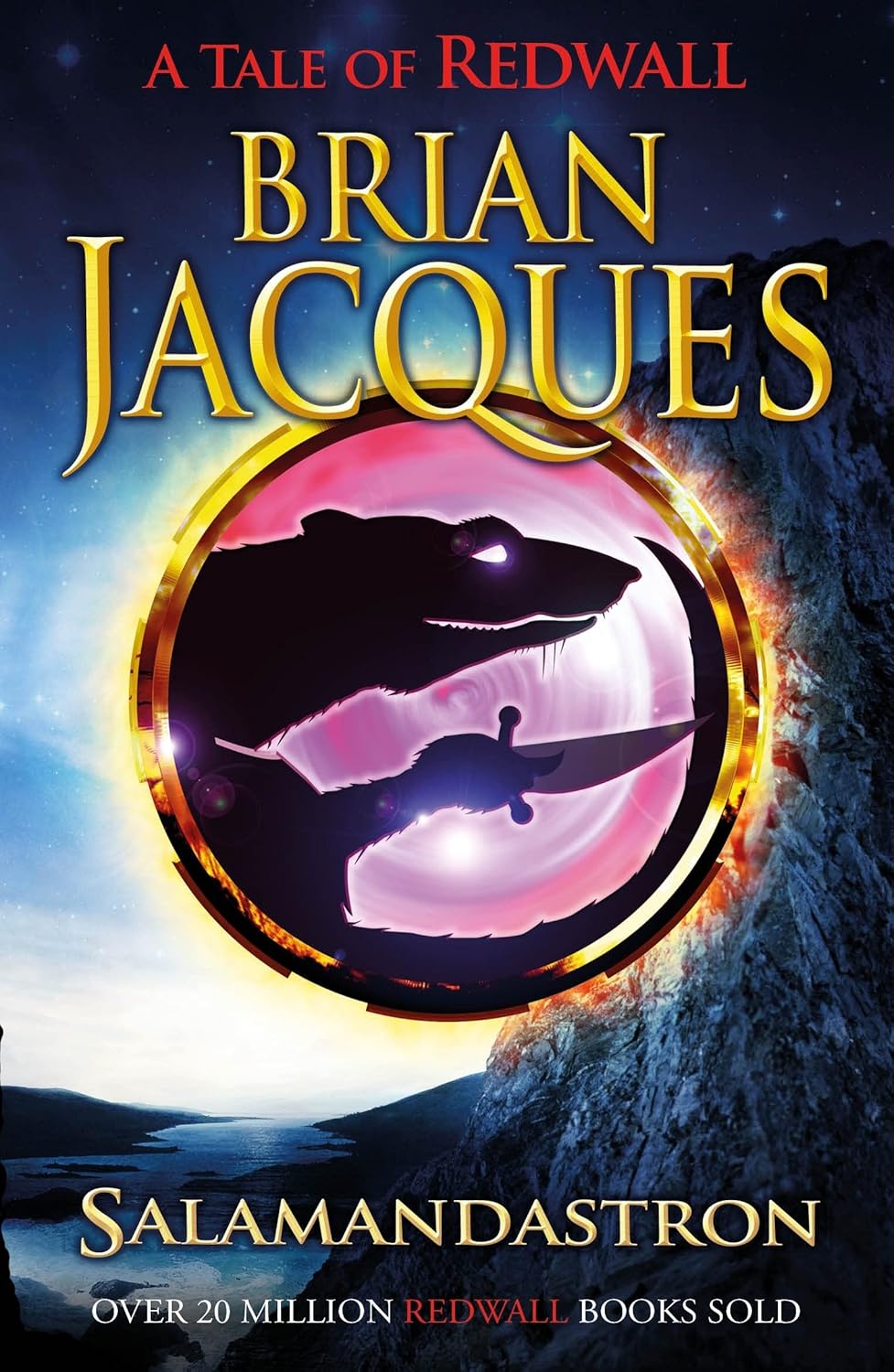 Salamandastron by Brian Jacques - Redwall Series Book 5 - Paperback fantasy adventure book for ages 9+