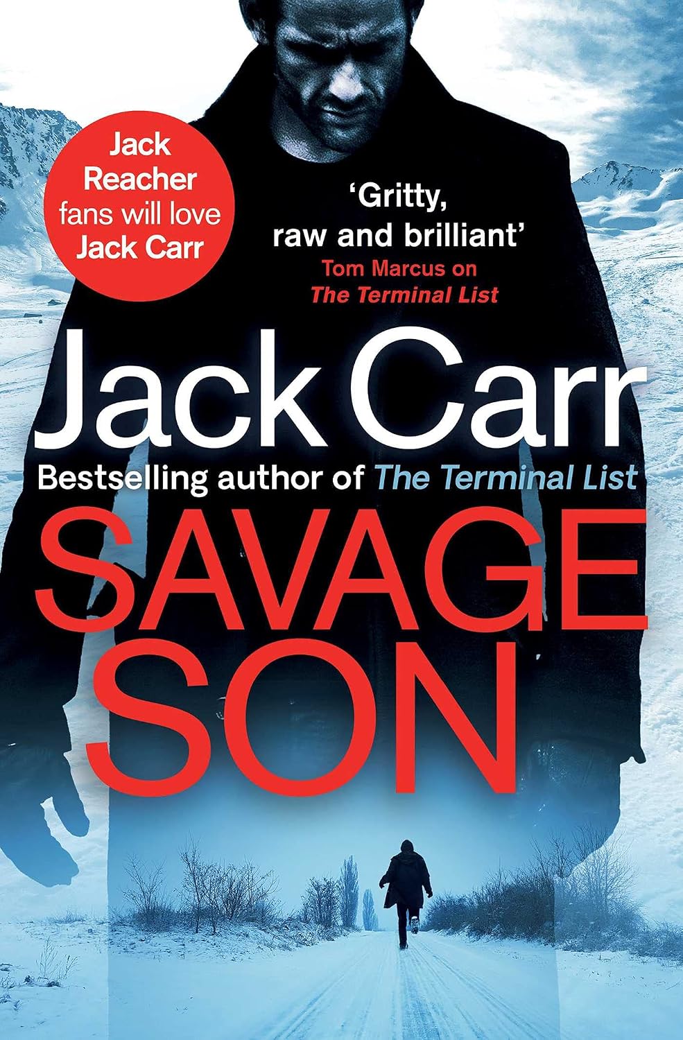 Savage Son by Jack Carr - James Reece series book 3 - paperback thriller novel cover