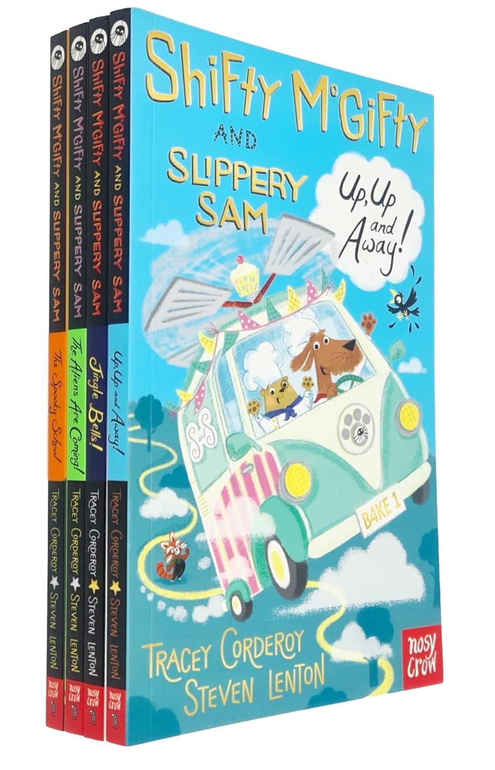 Shifty McGifty and Slippery Sam 4 Books Collection Set by Tracey Corderoy - Paperback - Ages 5-7