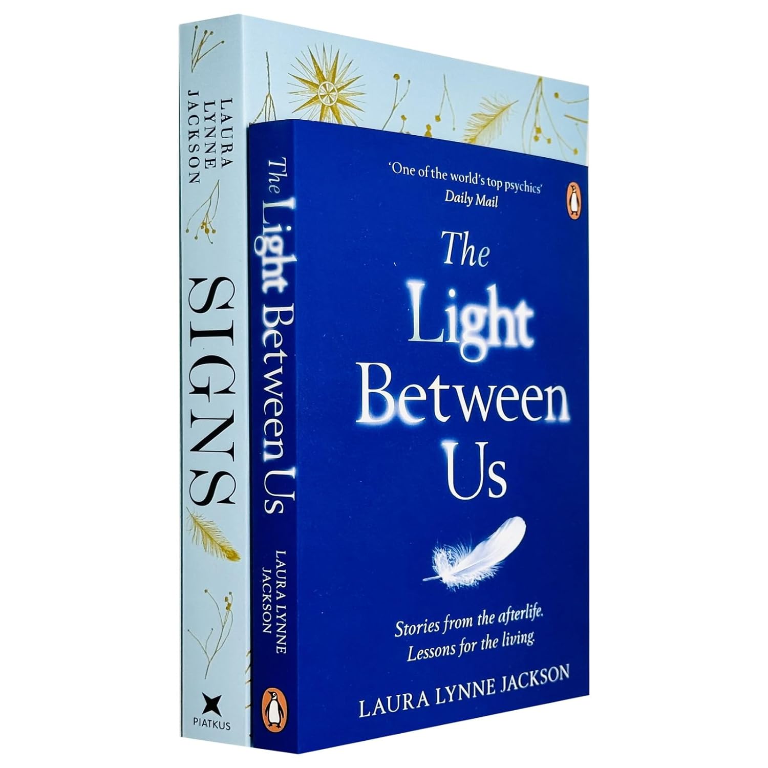 Signs & The Light Between Us 2 Book Paperback Collection Set by Laura Lynne Jackson - front cover