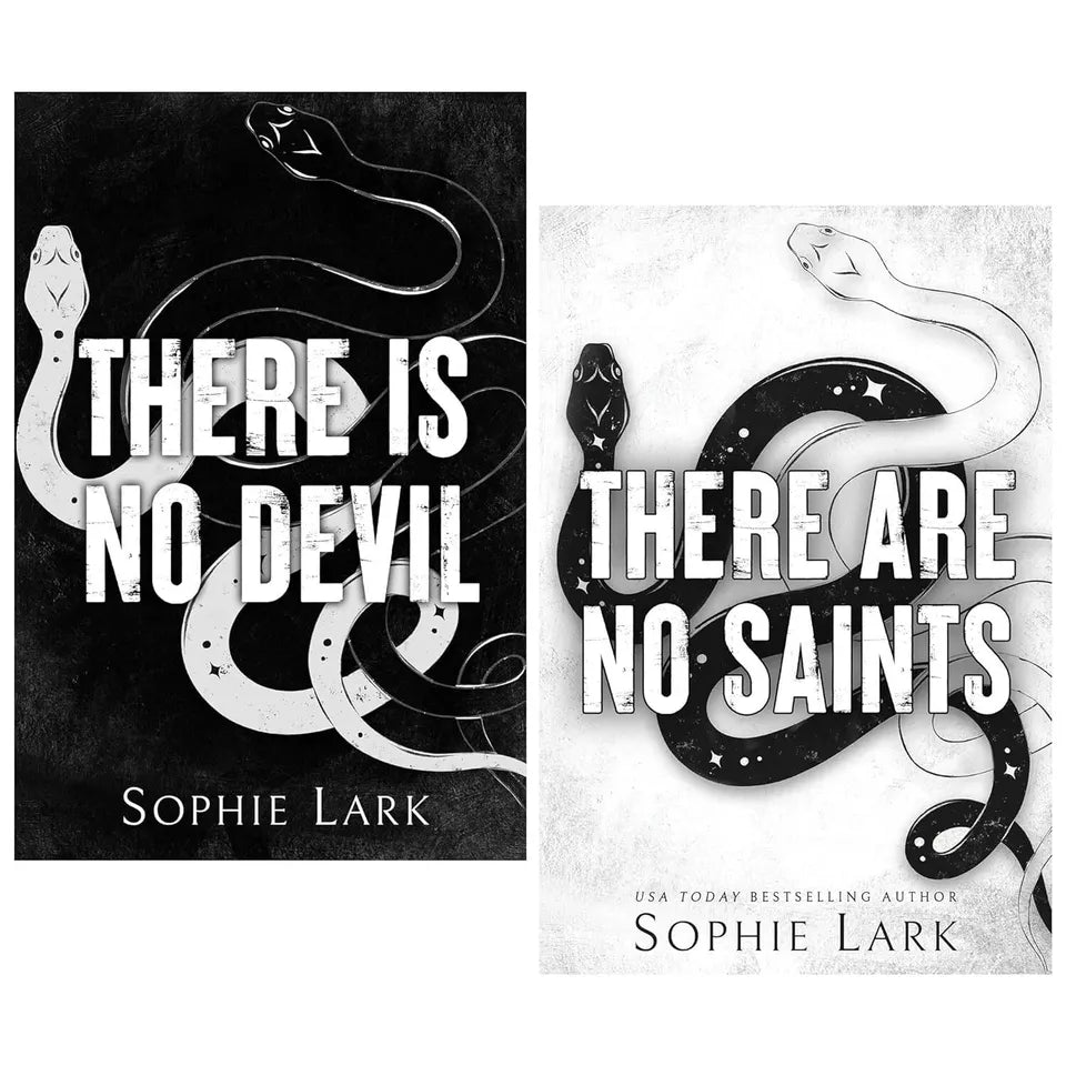 Sinners Duet 2 Books Collection Set by Sophie Lark - There Are No Saints and There Is No Devil - Paperback