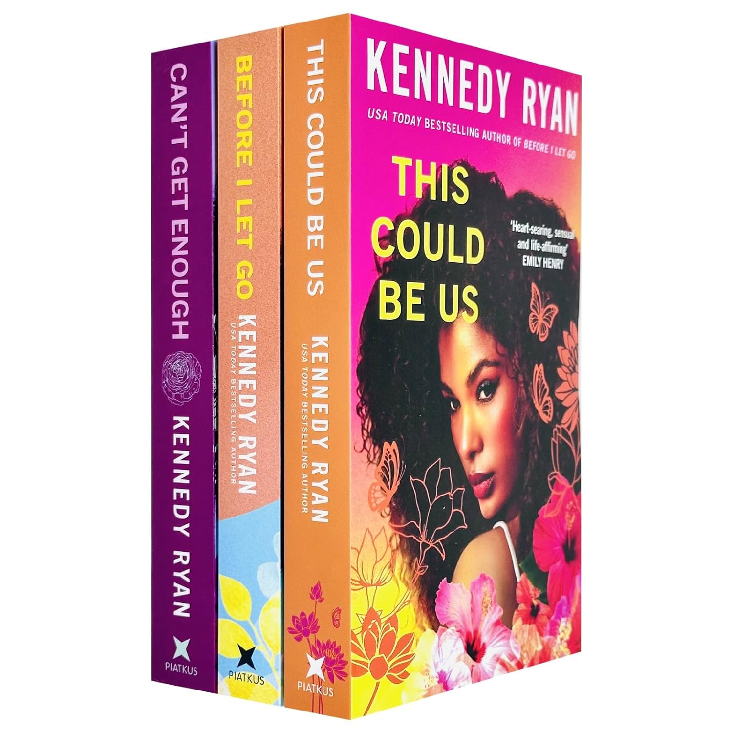 Skyland Series 3 Books Collection Set by Kennedy Ryan - paperback romance box set front cover