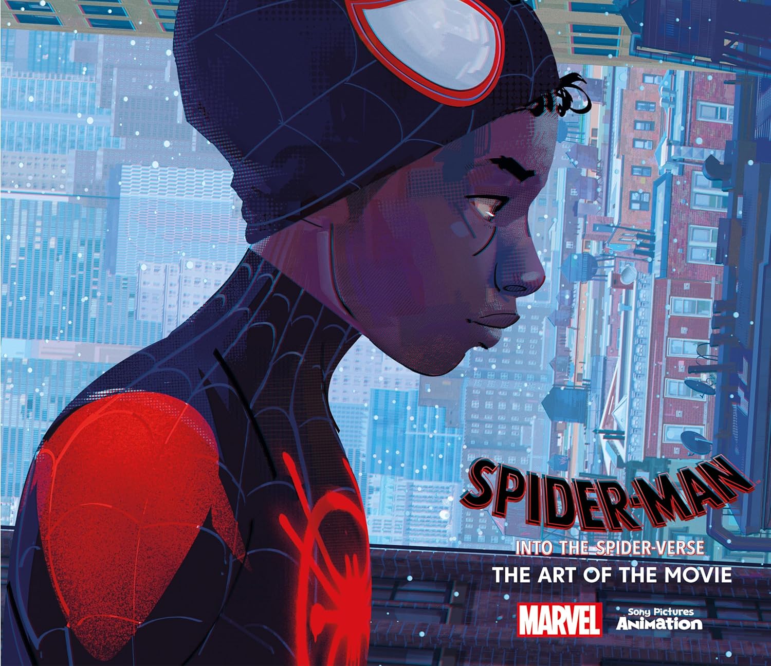 Spider-Man: Into the Spider-Verse - The Art of the Movie by Ramin Zahed - Hardback art book front cover