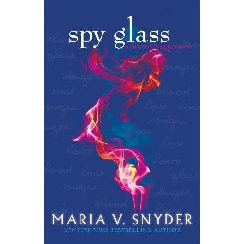 Spy Glass by Maria V. Snyder - Glass Series Book 3 - Young Adult Fantasy Paperback front cover