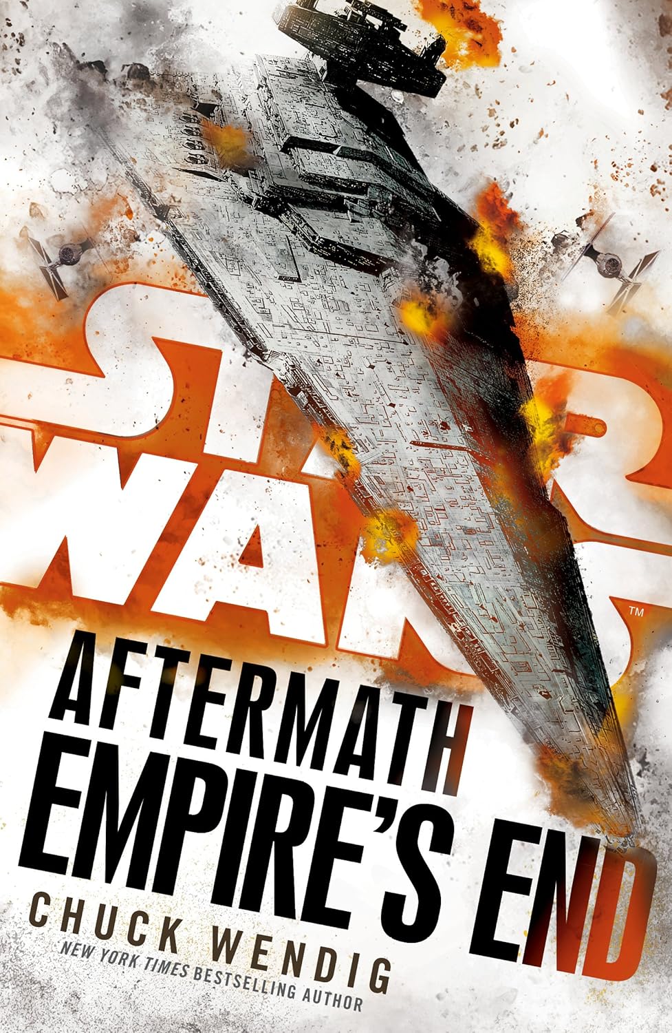 Star Wars: Aftermath: Empire's End paperback novel by Chuck Wendig, Book 3 of the Aftermath trilogy