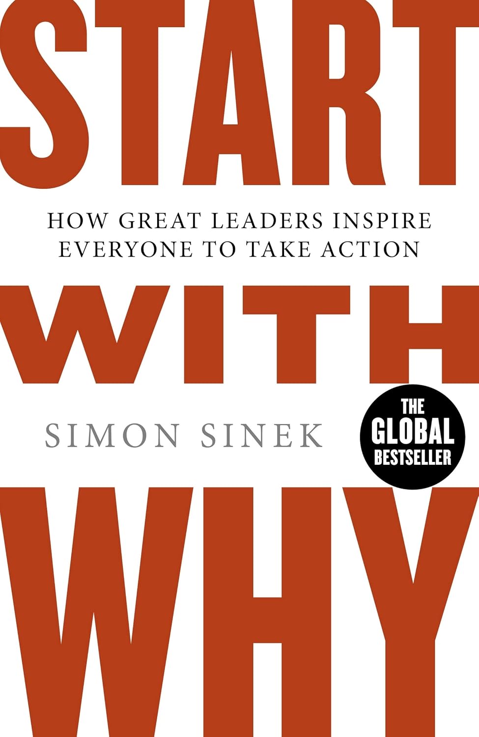 Start With Why by Simon Sinek - Non Fiction - Paperback - book cover