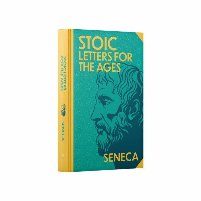 Stoic Letters for the Ages by Seneca - sprayed edges hardback front cover