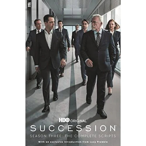Succession Season Three: The Complete Scripts by Jesse Armstrong - Paperback screenplay collection cover